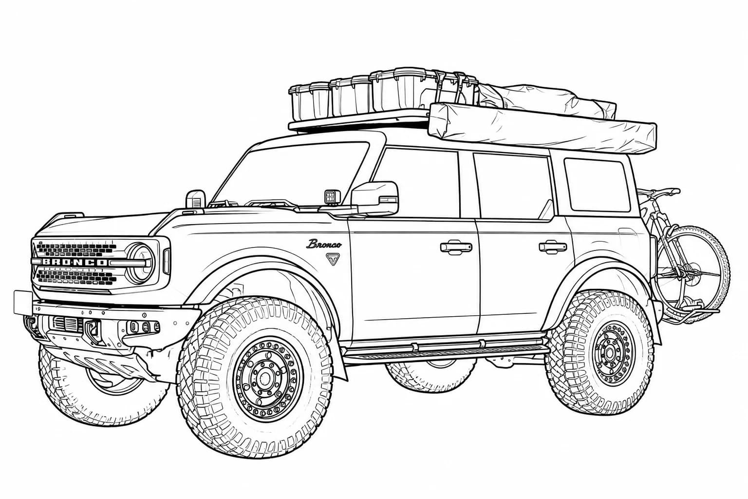 Minimal merch linework RidePop example
